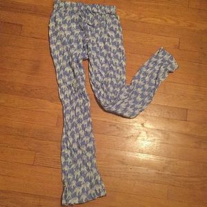Rock Flower Paper PJ pants